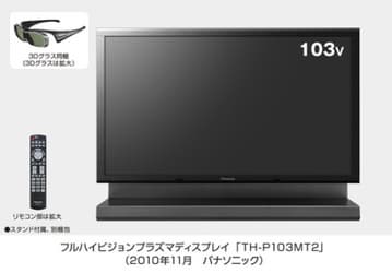 Panasonic представляет самый большой плазменный 3D-телевизор