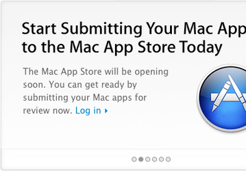 Начался прием приложений в Mac App Store