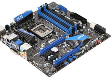 MSI показала три системные платы с гнездом LGA 1155