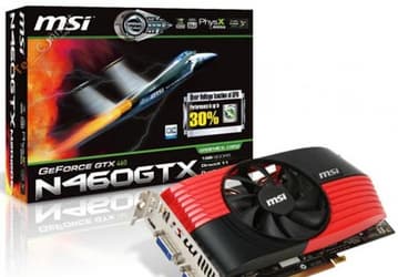 У MSI готов еще один разогнанный вариант 3D-карты GeForce GTX 460