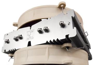 Процессорный охладитель Noctua NH-C14 рассчитан на два вентилятора размером 140 мм