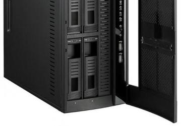 Сетевое хранилище Plextor PX-NAS4 рассчитано на четыре накопителя