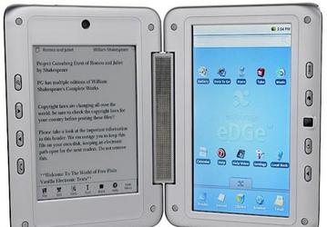 Гибрид планшета и электронной книги с двумя экранами Entourage Pocket Edge замечен в продаже