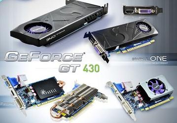 Sparkle оснащает карты на базе GPU GeForce GT 430 оригинальными системами охлаждения