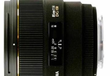 Названа цена и срок начала поставок объектива SIGMA 85mm F1.4 EX DG HSM