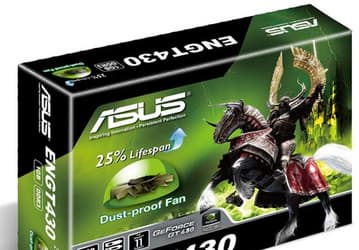 Низкая, но широкая: 3D-карта ASUS ENGT430/DI/1GD3 занимает два слота