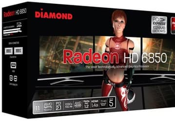 Diamond Multimedia представила 3D-карты AMD Radeon HD 6870 и HD 6850, включая разогнанную модель