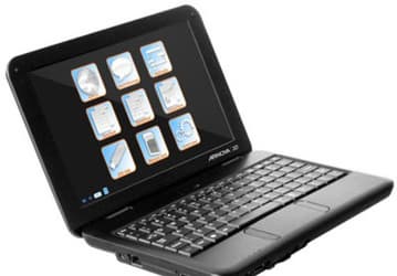 Для своего смартбука Arnova 10 Archos выбрала ОС Windows CE 6.0