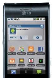 Выпущено официальное российское обновление LG Optimus (GT540) до Android 2.1