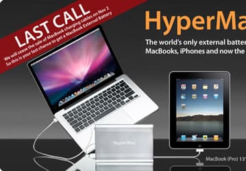 Судебный иск со стороны Apple заставил прекратить продажи батарей HyperMac