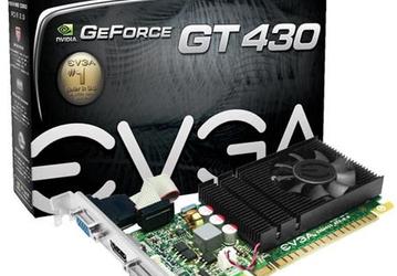 EVGA выпустила только один вариант 3D-карты GeForce GT 430