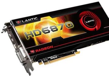 Lantic отступает от референсного образца в 3D-карте AMD Radeon HD HD 6850