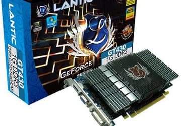 Lantic позиционирует 3D-карту GeForce GT430 как замену интегрированной графики