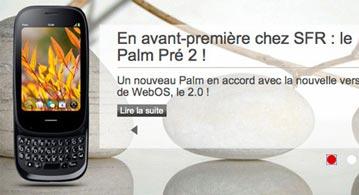 Французский оператор SFR допустил утечку информации о первом смартфоне с webOS 2.0