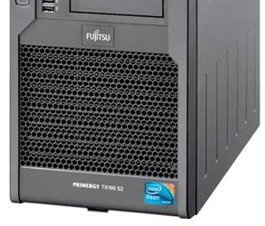 Сервер начального уровня Fujitsu PRIMERGY TX100 S2 Core Edition обходится без клавиатуры, мыши и монитора