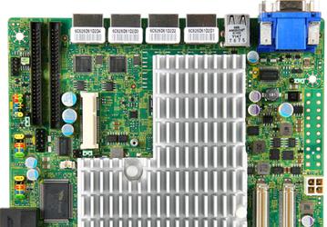 Системная плата MSI IM-PV-N имеет четыре порта LAN, в двух реализована функция «Bypass»