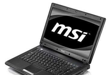 MSI CX413: ноутбук классической серии на платформе AMD