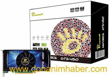 Для 3D-карты Manli GeForce GTS 450 выбран референсный дизайн