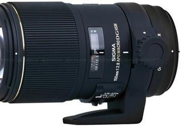 Объектив Sigma APO MACRO 150mm F2.8 EX DG OS HSM оснащен стабилизатором изображения