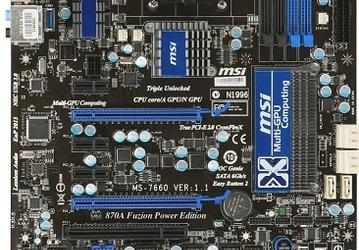 Технология Lucidlogix Hydra в материнской плате MSI 870A Fuzion Power Edition