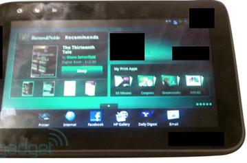 Планшет HP Zeen C510 замечен отдельно от комплектного принтера
