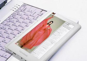 ViewSonic MB-P702 играет роль электронной книги и проигрывателя видео высокой четкости 