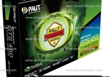 Palit готовит к выпуску низкопрофильный вариант 3D-карты GeForce GTS 450