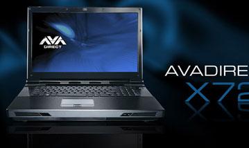 Ноутбук AVADirect Clevo X7200, оснащенный видеокартой NVIDIA GeForce GTX 480M, оценили в $2700 