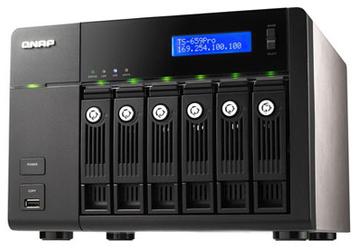 QNAP перевела сетевые накопители серии Turbo NAS Pro+ на процессор Intel Atom D525