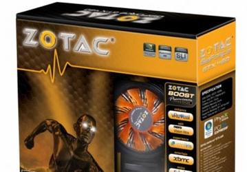 ZOTAC представила версию GeForce GTX 460 с двумя гигабайтами видеопамяти