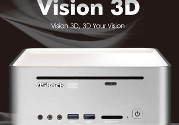 ASRock Vision 3D 135B – компактный ПК с поддержкой NVIDIA 3D Vision и тремя портами USB 3.0