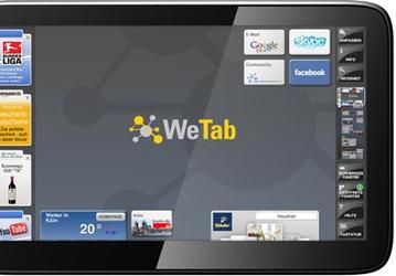 Поставки планшета WeTab на платформе MeeGo должны начаться до конца месяца