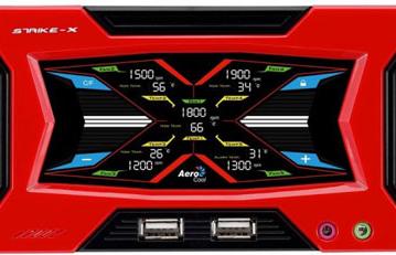 Сенсорная панель Aerocool Strike-X выглядит эффектно, обеспечивает мониторинг охлаждающей системы ПК