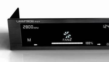 Контроллер вентиляторов Lamptron FCT оснащён сенсорным дисплеем
