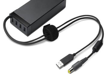 Lenovo скрестила зарядку для ноутбука и USB-хаб