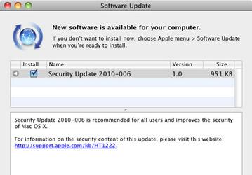 Security Update 2010-006 исправляет AFP в Snow Leopard