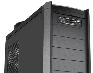 Корпус для ПК Sharkoon Bandit оснащен встроенным доком для HDD