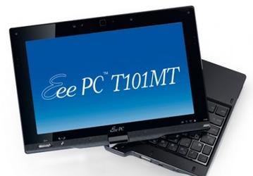 Трансформируемый нетбук ASUS Eee PC T101MT обзавелся двухъядерным ЦП Intel Atom N570