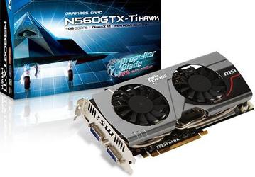 Представлена карта MSI N560GTX-Ti Hawk с двухвентиляторным кулером и мощной системой питания