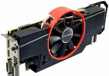 3D-карта ColorFire Xstorm HD 6870 получила шестифазную схему питания и две микросхемы BIOS