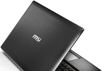 Ноутбук MSI FX420 оснащен четырехпоточным ЦП Intel Core i5-2410M и приводом Blu-ray