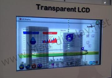 LG показала 47-дюймовый прозрачный дисплей типа IPS