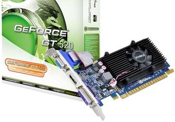Sparkle ставит 2 ГБ памяти на 3D-карту GeForce GT 520