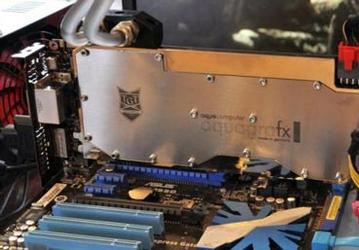 У POV / TGT готова разогнанная 3D-карта GeForce GTX 590 Beast Edition с водяным охлаждением