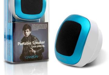 Canyon представляет портативные колонки CNR-SPP01 и CNR-SPP02