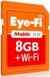 Карточкам Eye-Fi Mobile X2 не нужны точки доступа