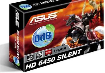 ASUS выпускает 3D-карты HD 6450 с пассивным охлаждением
