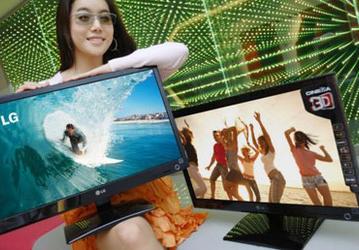 LG официально представила серии 3D-мониторов D41P и D42P
