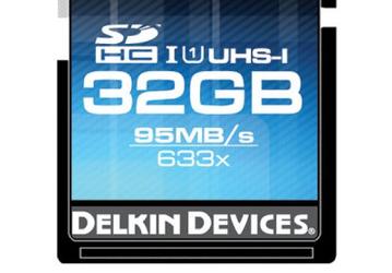 $440 — цена быстрой и емкой карточки памяти SDHC Delkin Elite 633 UHS-I