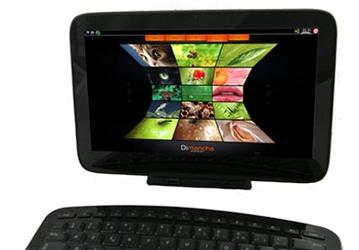 Планшет Evigroup SmartPaddle комплектуется клавиатурой Microsoft Arc и работает под управлением Windows